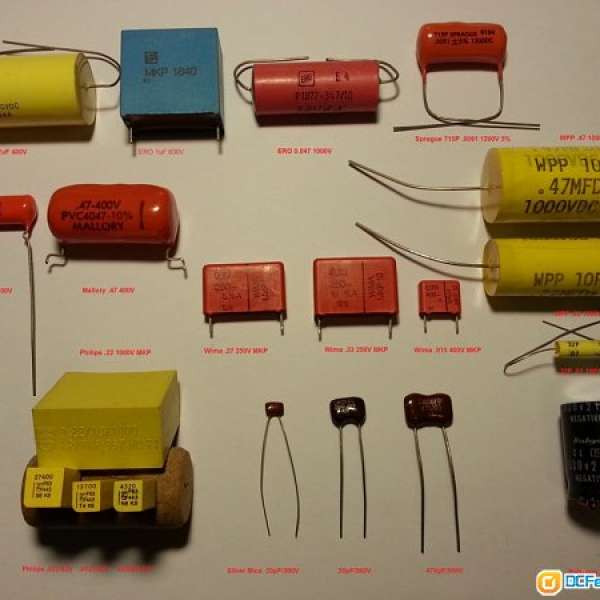 Vintage capacitors