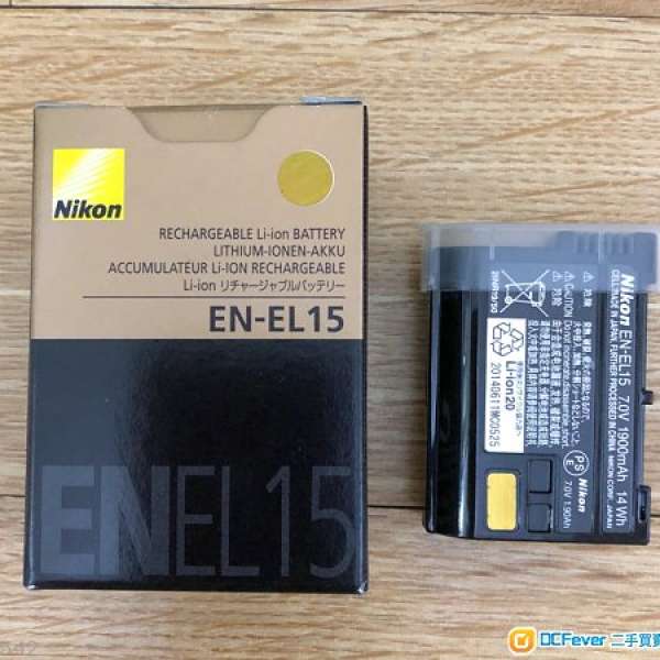 Nikon EN-EL15 原裝電池