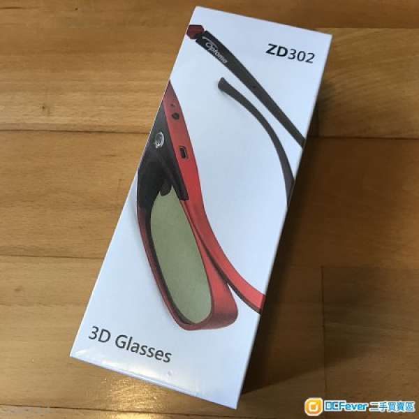 Optoma ZD302 3D眼鏡 全新未拆封