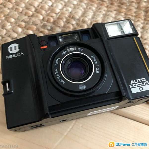 Minolta AF-S 35/2.8菲林相機 $600