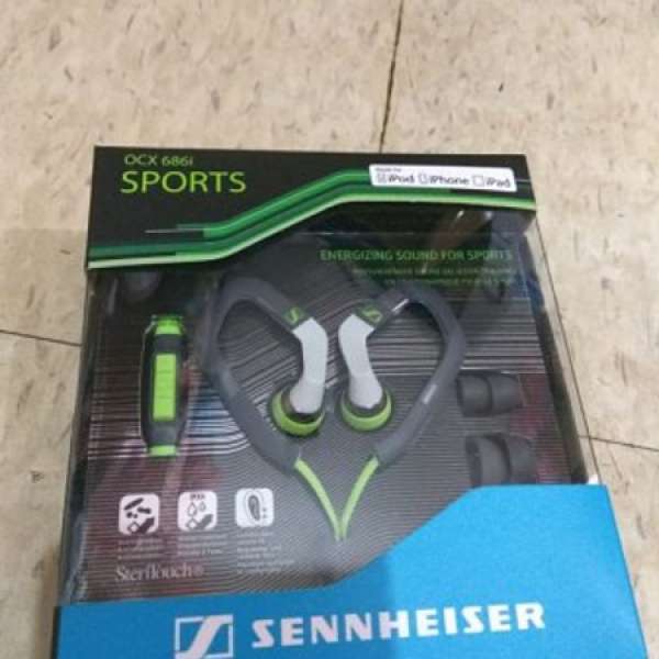 全新 Sennheiser OCX 686i Sports earphone iphone