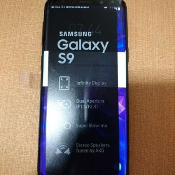 Samsung s9 黑色64gb 港行