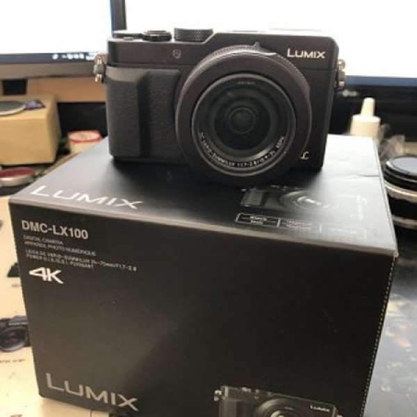 98-99% New Panasonic LX-100 Digital Camera with box