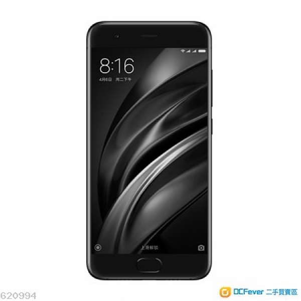 Xiaomi 小米6 6+64GB 黑色單機 港版 99% 新