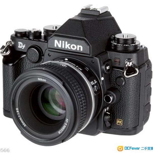 99% new Nikon DF 連Nikkor  50 F1.8G limited 黑色套裝 (水貨)