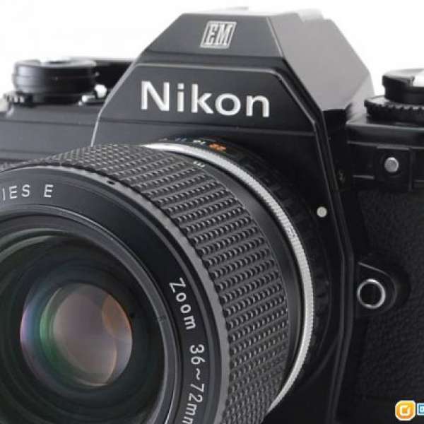 Nikon EM + 36-72mmf3.5E