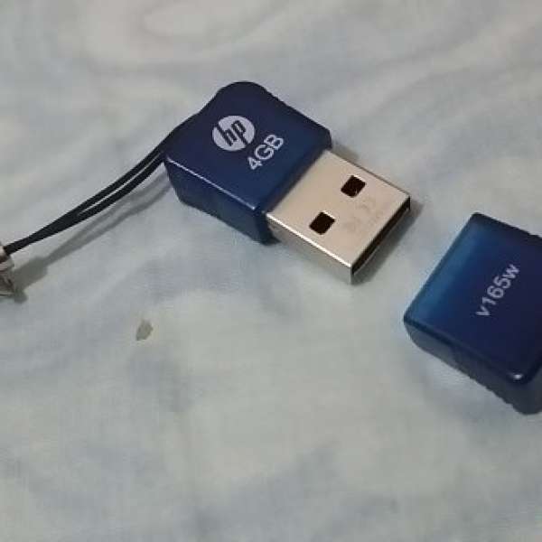 二手極新狀態HP 4GB USB手指 型號 (型號：V165W)