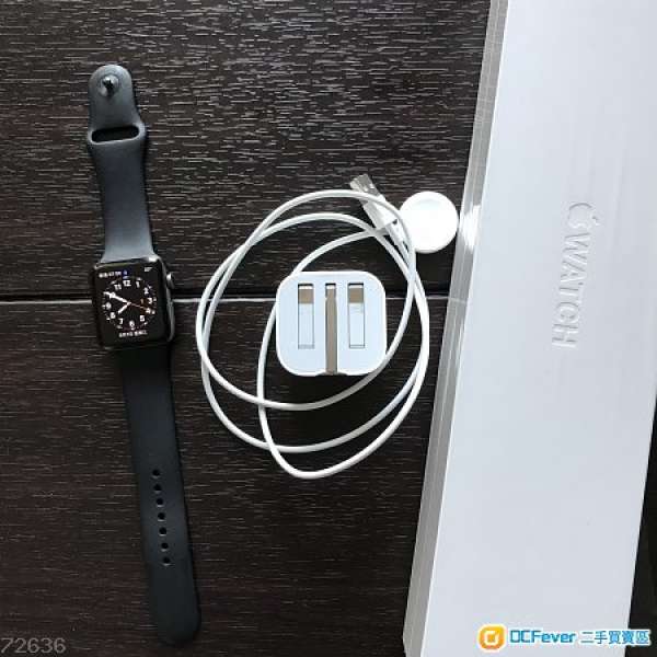 Apple Watch Series 2 42mm Space Gray Aluminum 太空灰鋁金屬錶殼