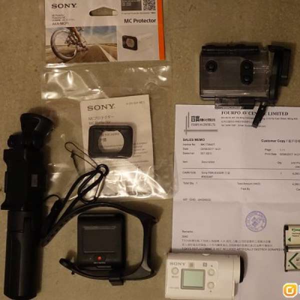SONY FDR X3000R Action Cam 90% new