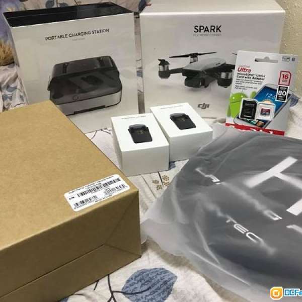 出讓99成新有保Dji Speak套裝連餐盒3電，care未用