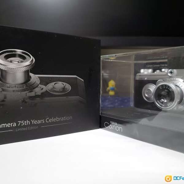 Canon Camera 75th Years Celebration-Limited Edition-camera model, NEW