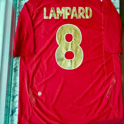 Umbro England Football Lampard World Cup 世界盃 英格蘭 球衣 波衫 林柏特