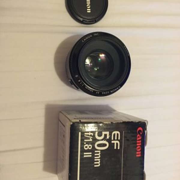 Canon EF 50mm f/1.8 II 大光圈 鏡頭