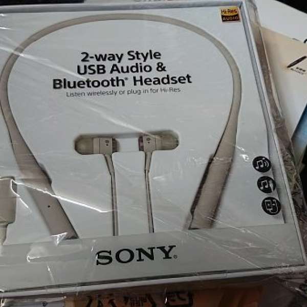 [100% NEW]香港行貨 SONY SBH90C 藍牙耳機 White