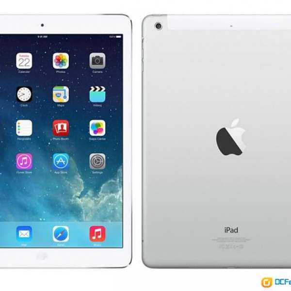 Apple iPad Air 32GB cellular 4G 插卡版，全新，保用至11月8日