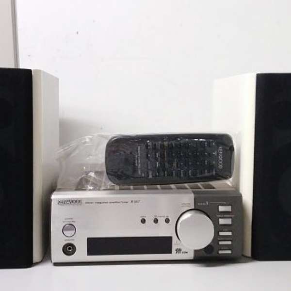 KENWOOD Stereo integrated Amp/Tuner + speakers