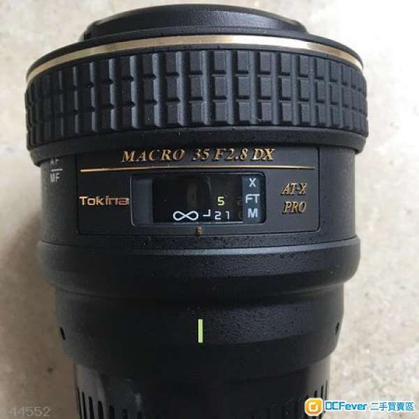 Tokina AT-X Pro 35mm f/2.8 Macro (DX or APS-C) (100%New)For NIKON
