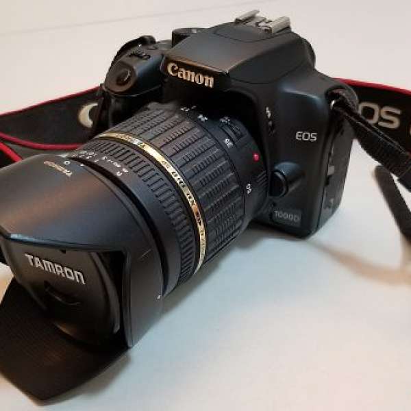古董相機 Canon EOS 1000D /Tamron 17-50mm F2.8 / BG-E5手柄 (100% Work)