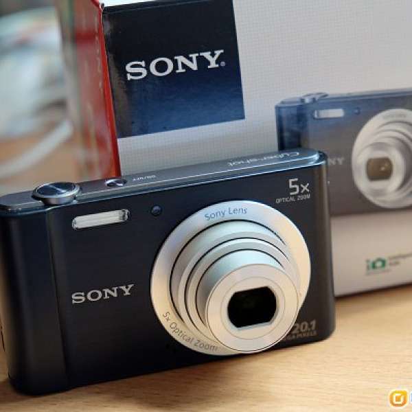 99%新 Sony DSC-W800 20.1Mega Pixel, 5x Optical Zoom 黑色
