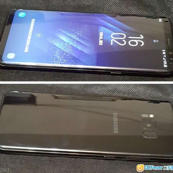 港行 Samsung galaxy s8+ Plus G9550黑色雙卡64G全套齊配件