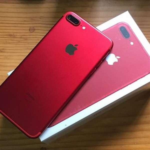 Apple iPhone 7 Plus 256GB 香港行貨 (PRODUCT)RED™ 保養到 2019 年 7 月