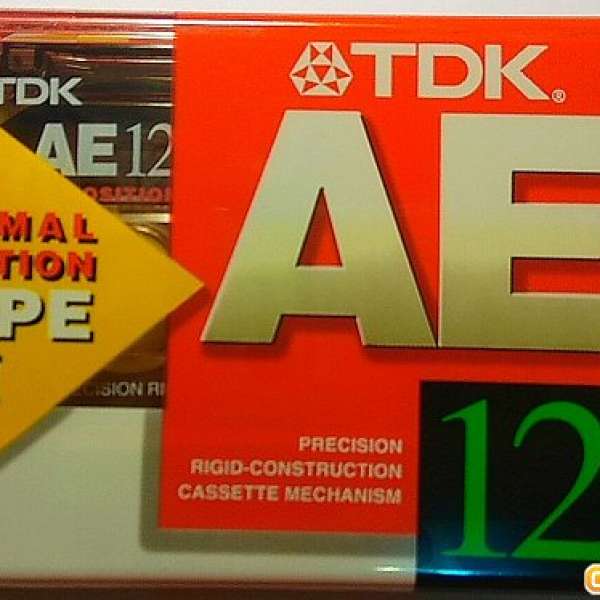 TDK AE120卡式錄音帶 (全新)