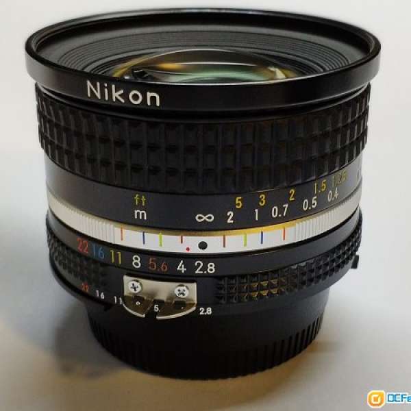 極新Nikon Nikkor 20mm f/2.8 AIS【日本製造】