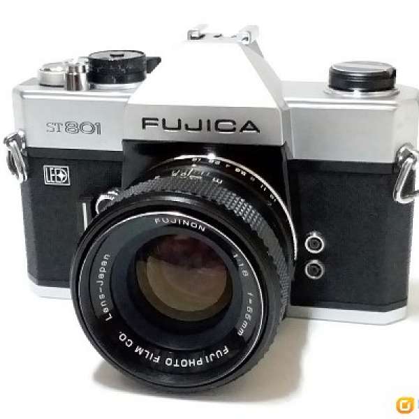 Fujica ST801 全機械快門菲林機／M42 EBC Fujinon 55mm F1.8 標準鏡