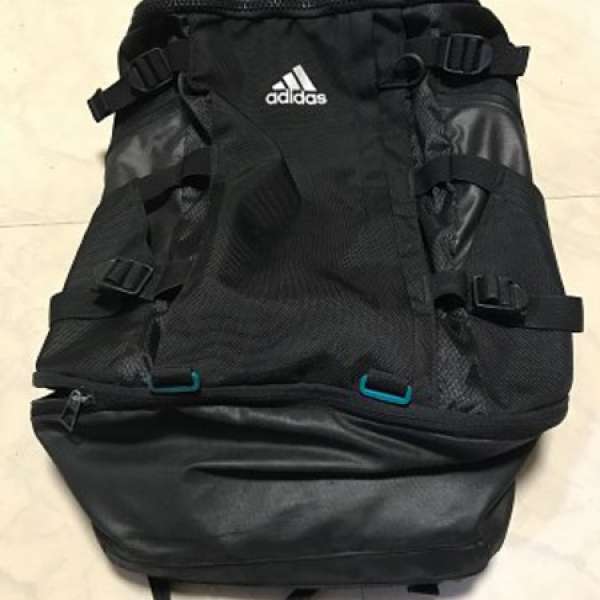 Adidas OPS Backpack 30L 黑色湖水藍扣版 7成新