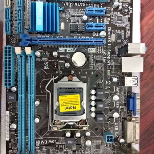 二手 ASUS P8B75-M LX PLUS B75 DDR3 USB3 LGA1155 MATX MB