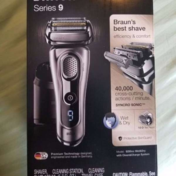 Braun-Series-9-9290cc-Men-039-s-Electric-Foil-Shaver-Wet-Dry-Razor