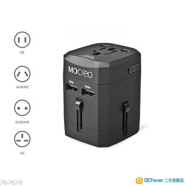 Moreco 旅行充電器 差電 電池 [ Apple iphone 6 7 8 x boston bag travel 日本 喼