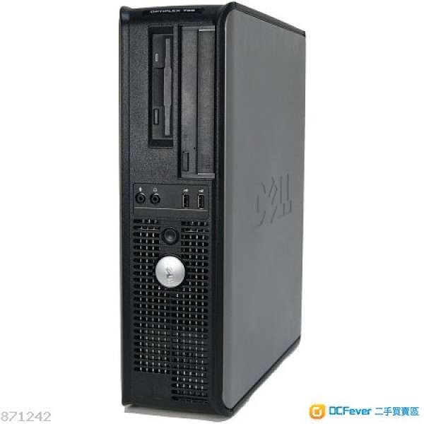 SLIM DELL OPTIPLEX 765 QUAD CORE Q8200 4核 8GB 500G 獨顯 保7天 打機都無問題, 1...