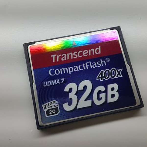 Transcend CF Card 32GB (UDMA7 / 400X) 記憶卡
