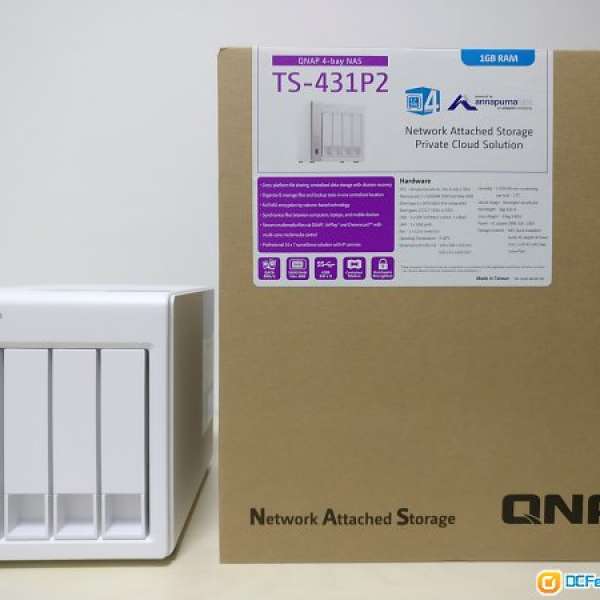 全新 NAS QNAP TS-431P2