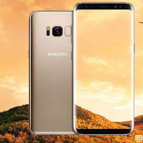 衛訊香港行貨連正本單據    Samsung Galaxy S8  64GB  95%新 金色 Android 8.0  雙S...