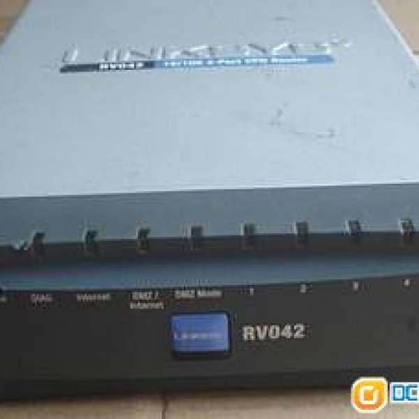 Cisco RV042 Dual WAN VPN Router 85%new 100% working perfect