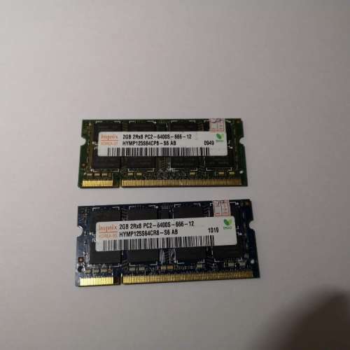 hynix 2GB x2 DDR2 800 (6400)  LAPTOP RAM