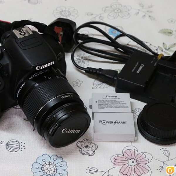 Canon EOS 650D + EF-S 18-55mm kit lens (8-9成新）