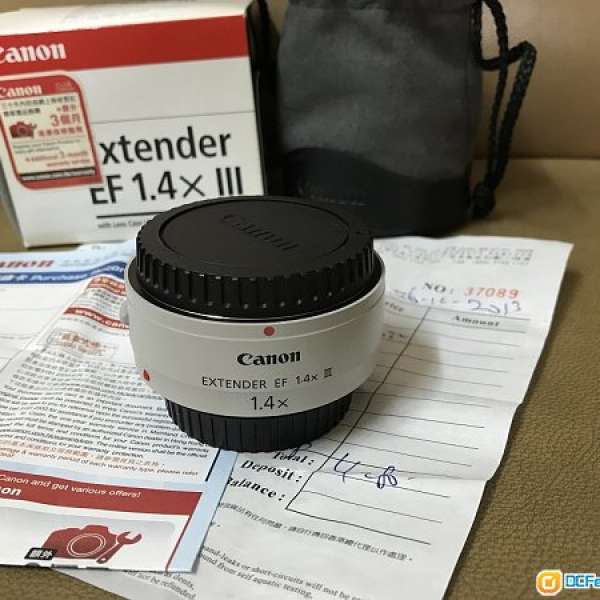 Canon Extender EF 1.4x III 增距鏡
