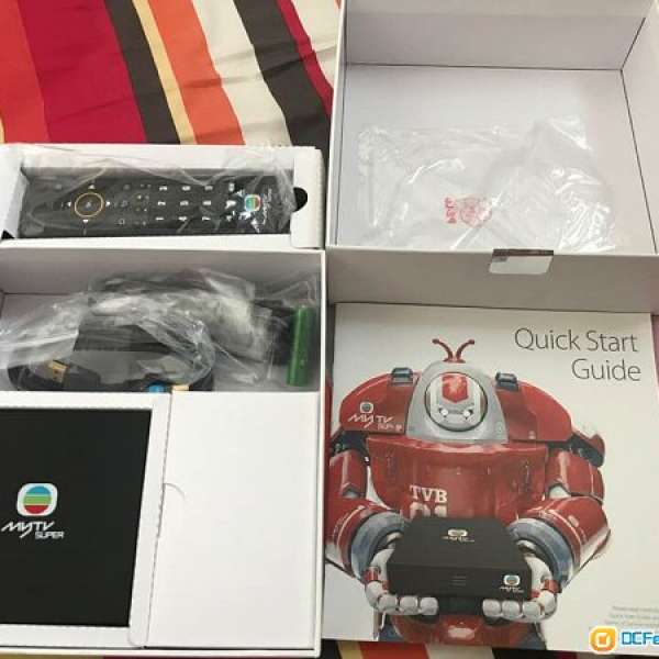 Mytv Super TV BOX 電視盒+遙控器+火牛 [不連會籍]