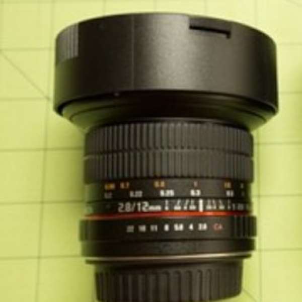 SAMYANG 12/2.8 FISHEYE AS NCS FOR CANON