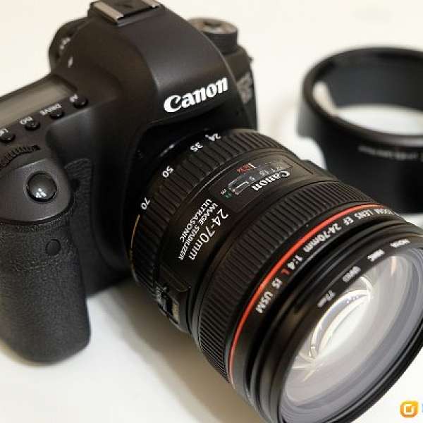 CANON EOS 6D body & EF 24-70mm f/4 IS USM lens