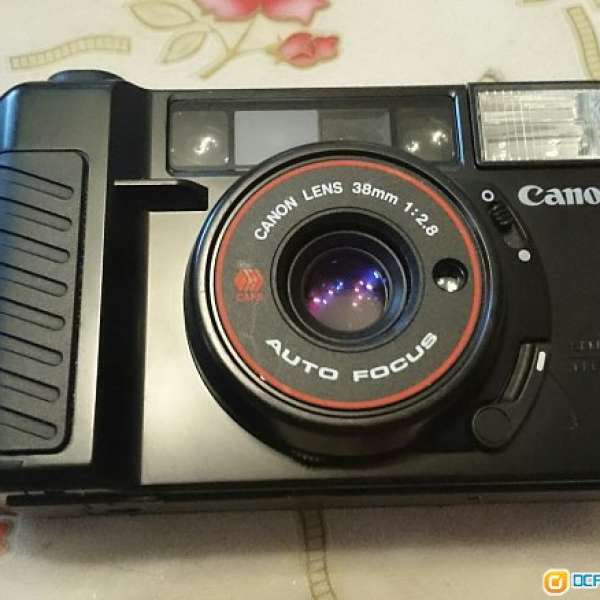 Canon Autoboy 2 (即AF35M II 2代機) 38mm f2.8 自動對焦菲林相機，交換AF35ML拆鏡...