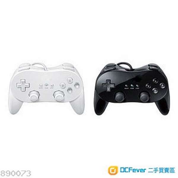 全新 Wii Classic Controller Pro 經典手制2代 副廠 Wii經典手柄 遊戲手柄 Wiiu