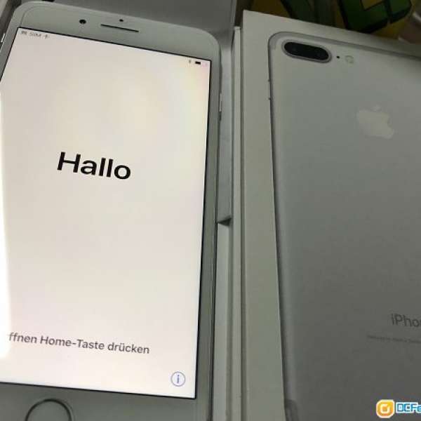 iPhone 7plus 128G 銀色 99.99新 Appleshop買有保19年6月