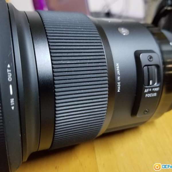 放 Sigma Art 50mm F1.4 Canon mount 香港行貨 99%新 (有保養至2020新年12月)