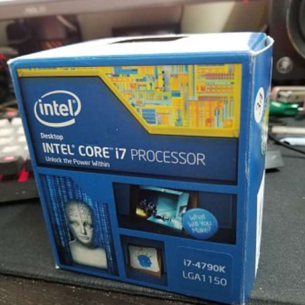 Intel Core i7 4790k 4.0Ghz boost 4.4Ghz 4核8線 LGA1150終極升級
