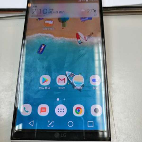 賣90%新 LG V20  64GB 銀白花