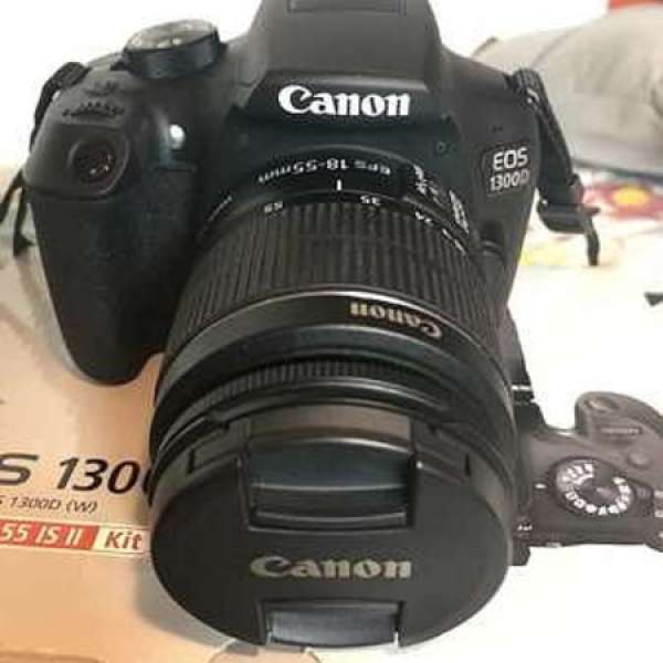 Canon EOS 1300D KIT 18-55 IS II 90% new